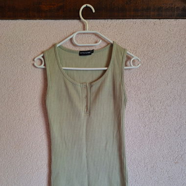 Robe pistache 