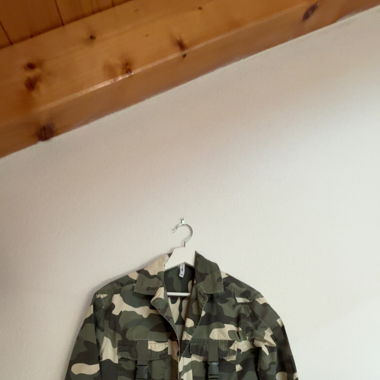 Veste motif camouflage 