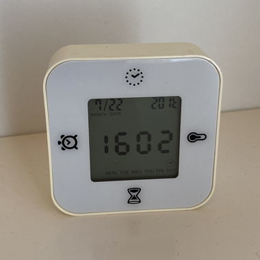 Horloge/réveil/thermomètre/minuteur