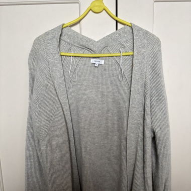 Reiss cardigan in soft grey