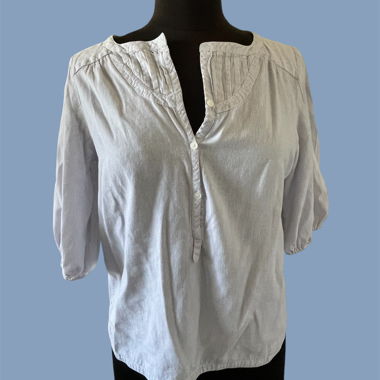 Chemise à rayures en coton