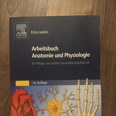 Arbeitsbuch Anatomie und Physiologie