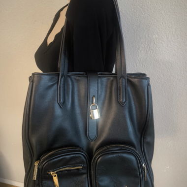 USPA Black Tote Bag