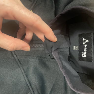 Fleece-Jacke mit Reissverschluss 
