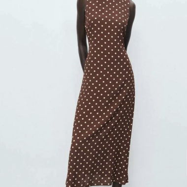 Robe à pois
