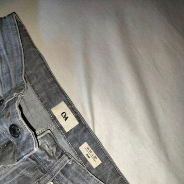 nouveau pantalon gris