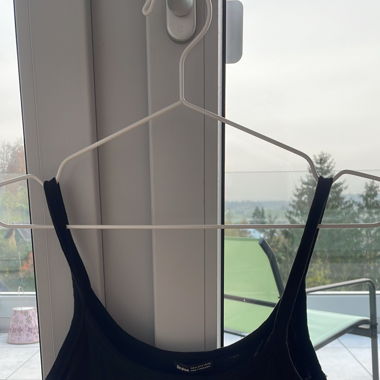 Bershka Croptop schwarz