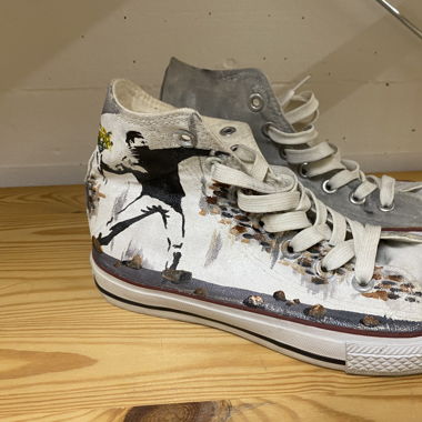 Handbemalte Converse