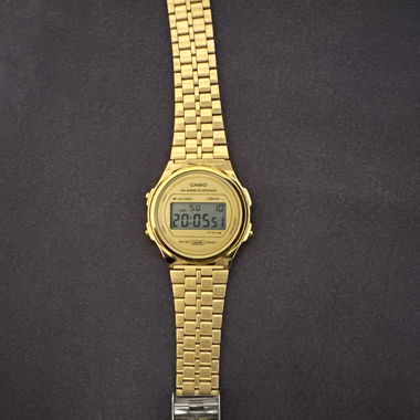 Casio Digitaluhr gold