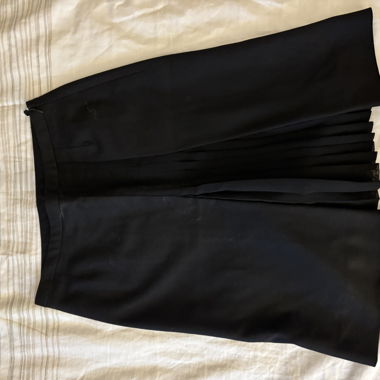 Black Pleated Skirt