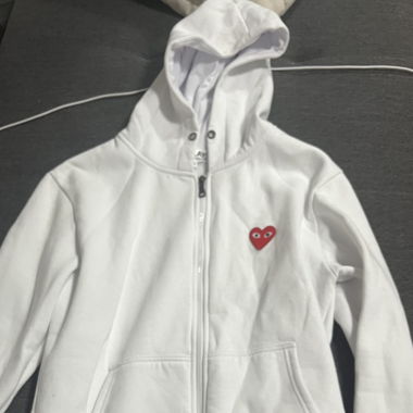 Jacket blanche comme des garçons 