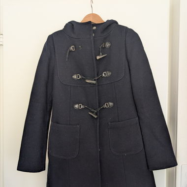 Manteau d'hiver Benetton, noir