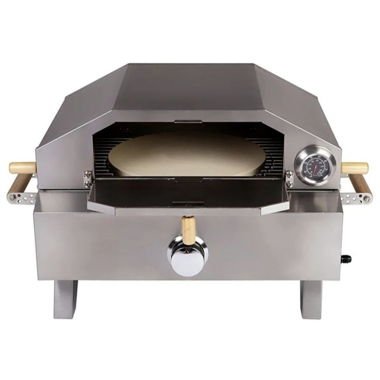 Pizzaofen Edelstahl - Gas
