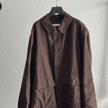 Zara Leichtes Overshirt aus Leinen 
