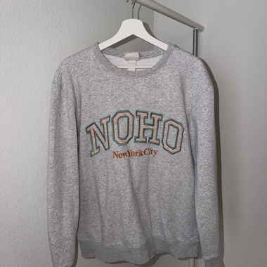Sweatshirt gris NOHO
