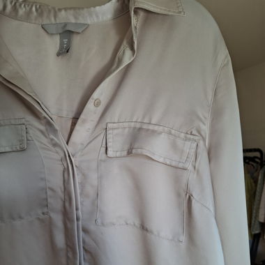 Satin Bluse