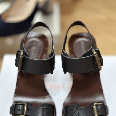 See by Chloé Leder-Sandale 