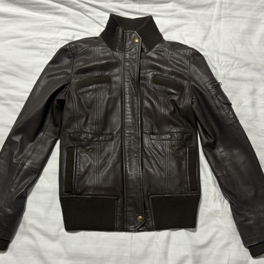 Giacca in Pelle Vintage