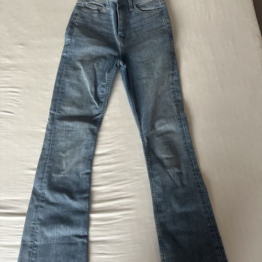 Weite Jeans, blau