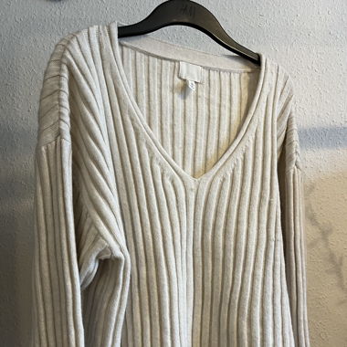 Pull blanc cassé 