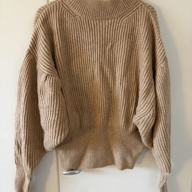 Pull Zara Knit à manches bouffantes