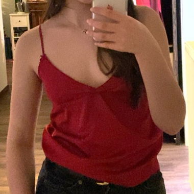 Top rouge 