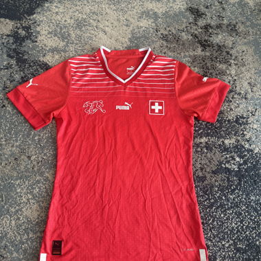 Football jersey of the Swiss team 