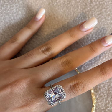 eleganter Steinring