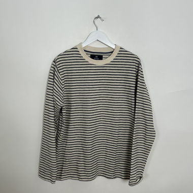 Matiniqué Striped Long-Sleeve Top