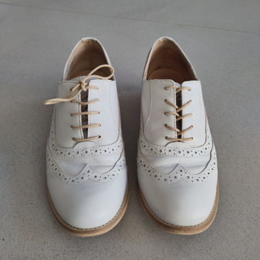 Derbies ALDO blanches en cuir taille 40