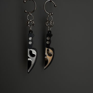 Boucles d’oreilles Scream 