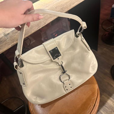 Mango beige handbag 