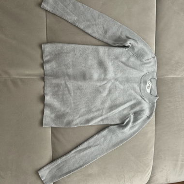 Dolcevita a maniche lunghe grigio Zara