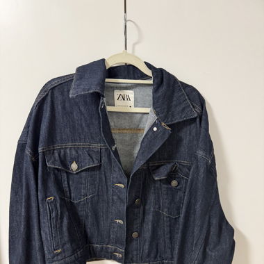 Zara Oversized Jeans Jacke