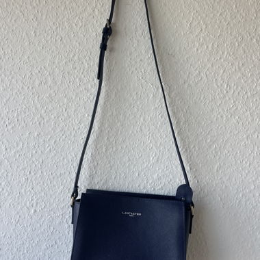 Borsa a tracolla blu navy Lancaster