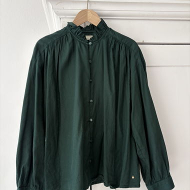 Grüne Baumwollbluse von Des Petits Hauts