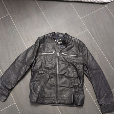 Lederjacke 