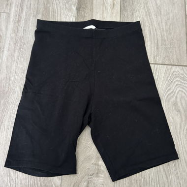 Schwarzer Radler-Shorts
