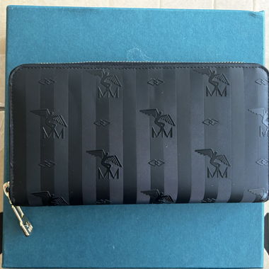 Black coin purse Maison Mollerus