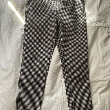 Pantalon à motif vichy 