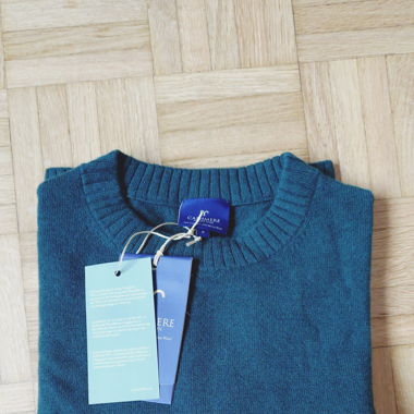Pull Cashemire vert