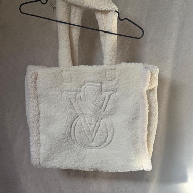 Victoria’s Secret Faux-Fur Tote Bag