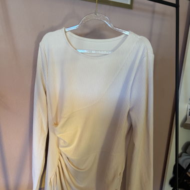Robe beige 
