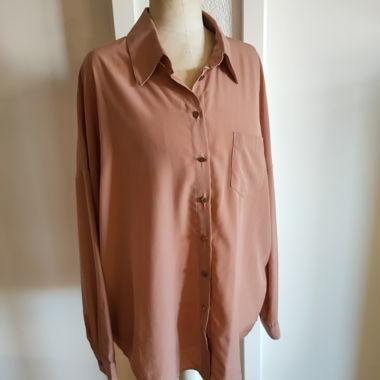 Camicia rosa cipria