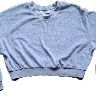Sweat polaire cropped