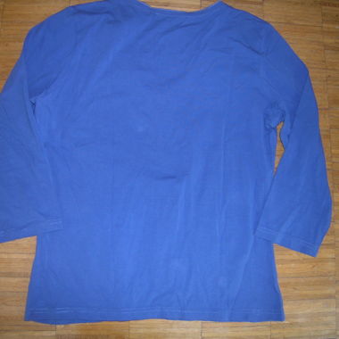 T-Shirt, blau