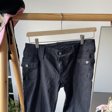 NAVY BLUE BELL-BOTTOMS