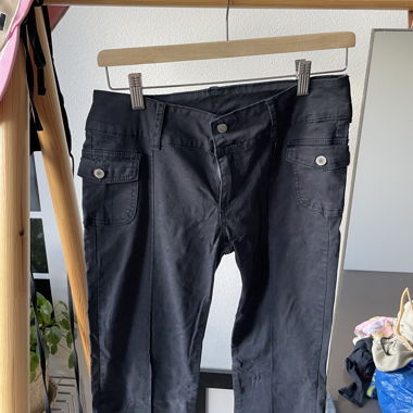 NAVY BLUE BELL-BOTTOMS