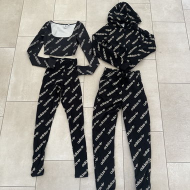 Ensemble d’entraînement Adidas noir