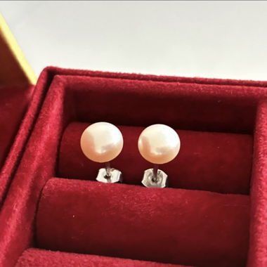 Boucles d’oreilles perles